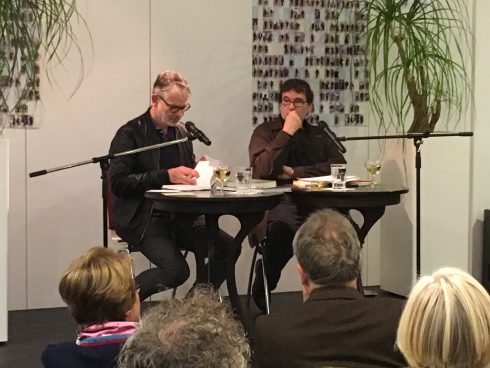 Durs Grünbein, Oswald Egger; Oktober 2017