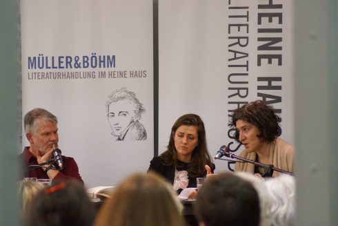 Maria Stepanova, Durs Grünbein; Februar 2019